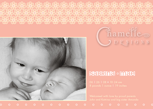 minted stationery design by chamelle designs