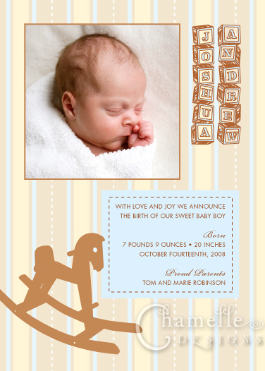 minted stationery design by chamelle designs