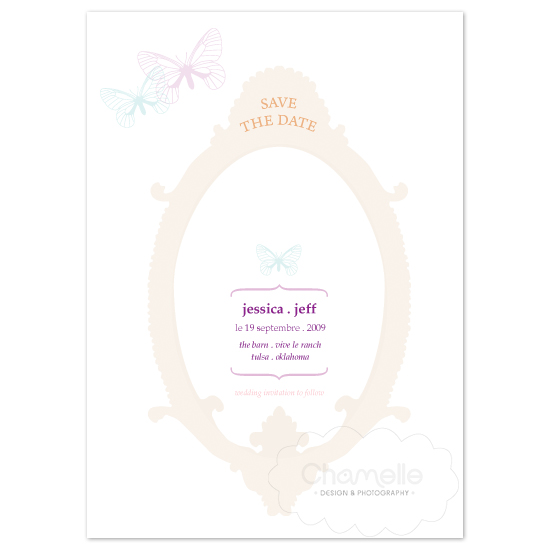minted stationery design by chamelle designs